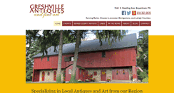 Desktop Screenshot of greshvilleantiques.com